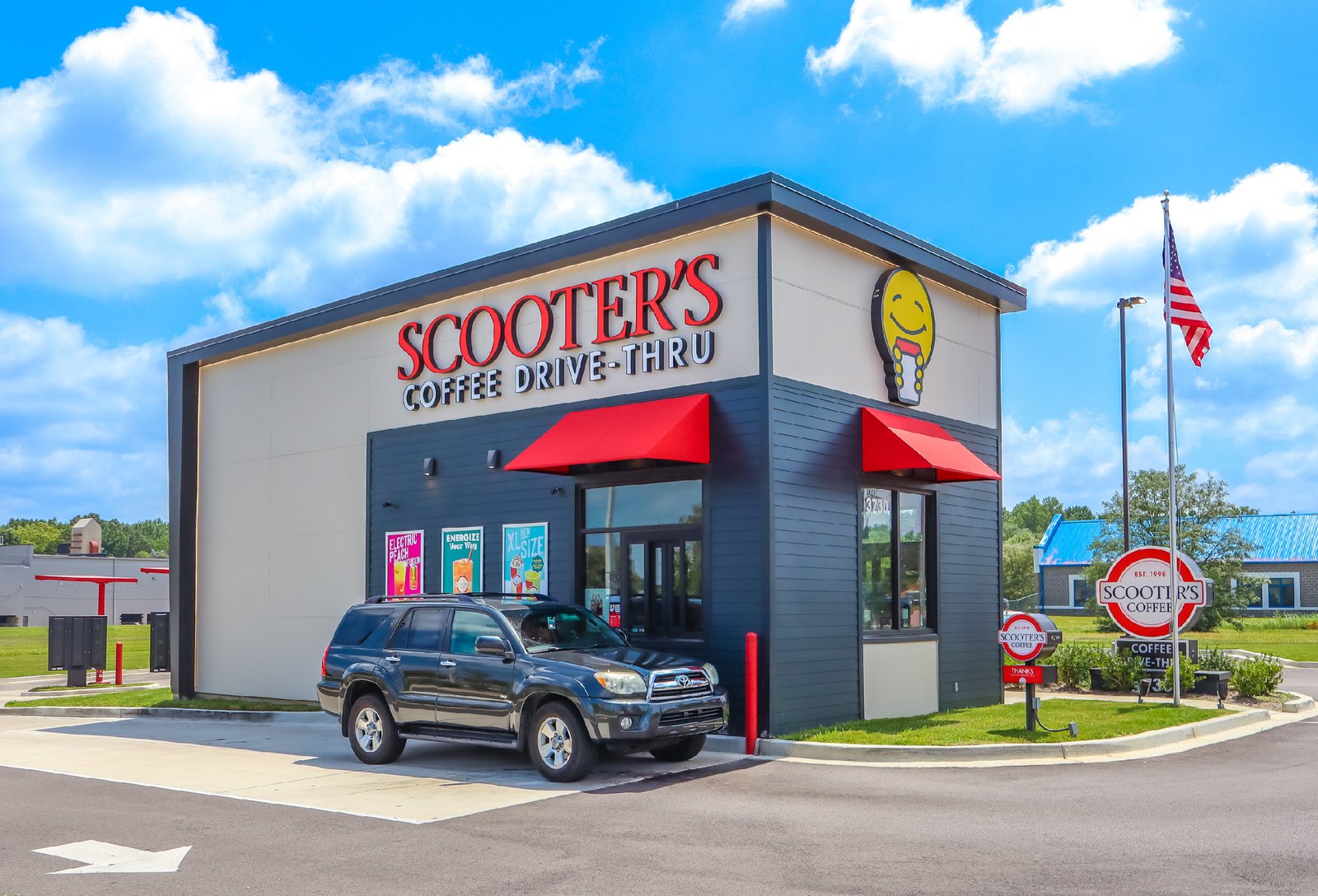 Scooter's Coffee drive thru