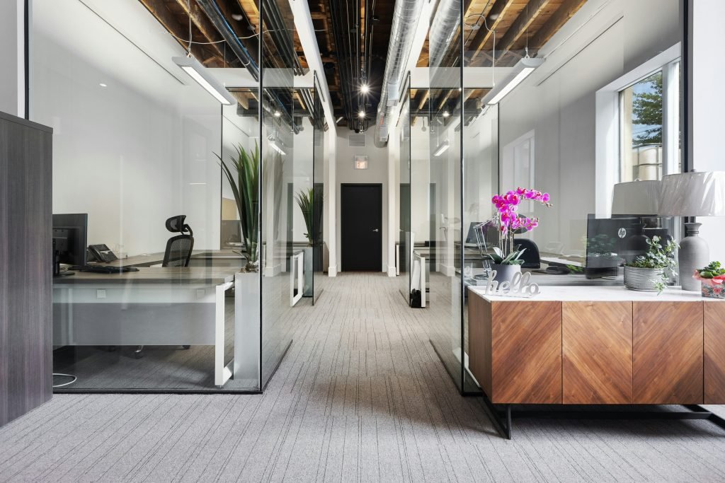 meeting in a conference room