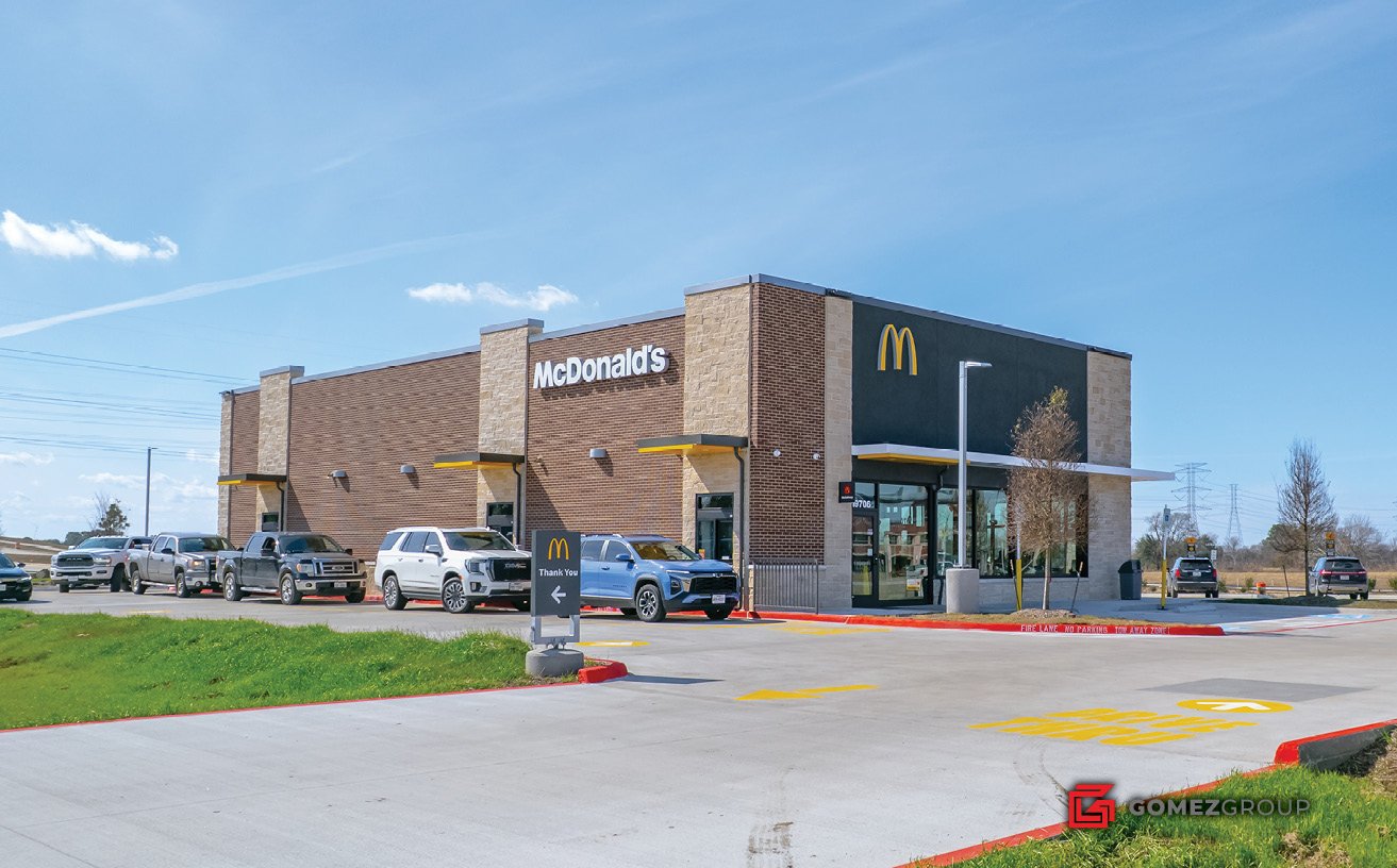 McDonald's NNN investment for sale in Manvel Texas.