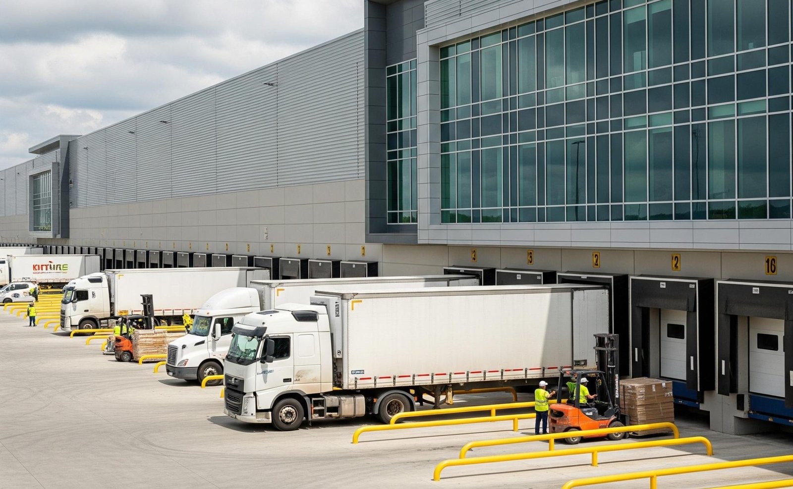 Modern warehouse illustrating industrial real estate supply shortage solutions.
